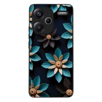 Θήκη Sonique 3D Flower Series για Xiaomi Redmi Note 13 Pro Plus 5G Γαλάζιο