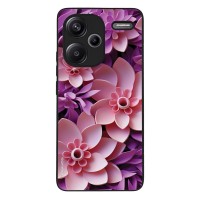 Θήκη Sonique 3D Flower Series για Xiaomi Redmi Note 13 Pro Plus 5G Ροζ