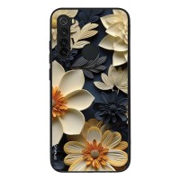 Θήκη Sonique 3D Flower Series για Xiaomi Redmi Note 8 / Redmi Note 8 2021 Εκρού