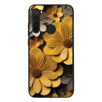 Θήκη Sonique 3D Flower Series για Xiaomi Redmi Note 8 / Redmi Note 8 2021 Κίτρινο