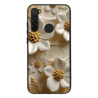 Θήκη Sonique 3D Flower Series για Xiaomi Redmi Note 8 / Redmi Note 8 2021 Λευκό