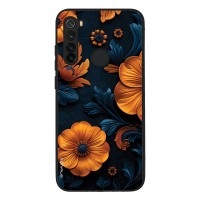 Θήκη Sonique 3D Flower Series για Xiaomi Redmi Note 8 / Redmi Note 8 2021 Πορτοκαλί 01
