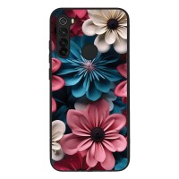 Θήκη Sonique 3D Flower Series για Xiaomi Redmi Note 8 / Redmi Note 8 2021 Ροζ 01