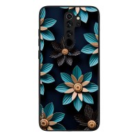 Θήκη Sonique 3D Flower Series για Xiaomi Redmi Note 8 Pro Γαλάζιο