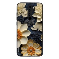 Θήκη Sonique 3D Flower Series για Xiaomi Redmi Note 8 Pro Εκρού