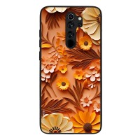 Θήκη Sonique 3D Flower Series για Xiaomi Redmi Note 8 Pro Πορτοκαλί