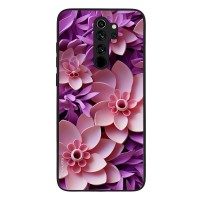 Θήκη Sonique 3D Flower Series για Xiaomi Redmi Note 8 Pro Ροζ
