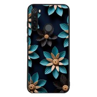Θήκη Sonique 3D Flower Series για Xiaomi Redmi Note 8T Γαλάζιο