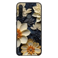 Θήκη Sonique 3D Flower Series για Xiaomi Redmi Note 8T Εκρού