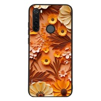 Θήκη Sonique 3D Flower Series για Xiaomi Redmi Note 8T Πορτοκαλί
