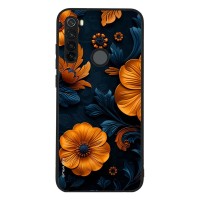 Θήκη Sonique 3D Flower Series για Xiaomi Redmi Note 8T Πορτοκαλί 01