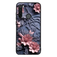 Θήκη Sonique 3D Flower Series για Xiaomi Redmi Note 8T Ροζ 02