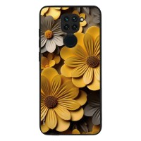 Θήκη Sonique 3D Flower Series για Xiaomi Redmi Note 9 Κίτρινο
