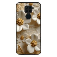 Θήκη Sonique 3D Flower Series για Xiaomi Redmi Note 9 Λευκό