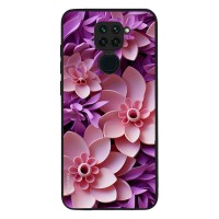 Θήκη Sonique 3D Flower Series για Xiaomi Redmi Note 9 Ροζ