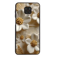 Θήκη Sonique 3D Flower Series για Xiaomi Redmi Note 9S/9 Pro Λευκό