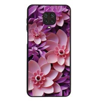 Θήκη Sonique 3D Flower Series για Xiaomi Redmi Note 9S/9 Pro Ροζ