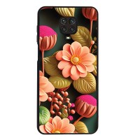 Θήκη Sonique 3D Flower Series για Xiaomi Redmi Note 9S/9 Pro Σομόν