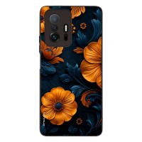 Θήκη Sonique 3D Flower Series για Xiaomi Xiaomi 11T / Xiaomi 11T Pro Πορτοκαλί 01
