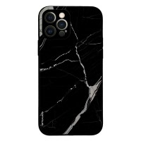 Θήκη Sonique Marble Series για Apple iPhone 12 Pro Μαύρο