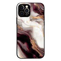 Θήκη Sonique Marble Series για Apple iPhone 12 Pro Μπορντώ