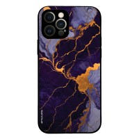 Θήκη Sonique Marble Series για Apple iPhone 12 Pro Μωβ