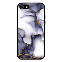 Θήκη Sonique Marble Series για Apple iPhone 7 / iPhone 8 / iPhone SE 2020 / iPhone SE 2022 Μωβ Γκρι