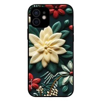 Θήκη Sonique 3D Flower Series για Apple iPhone 12 Πράσινο