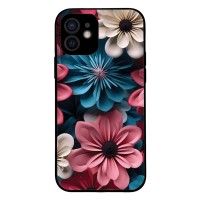 Θήκη Sonique 3D Flower Series για Apple iPhone 12 Ροζ 01