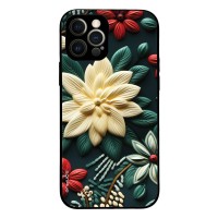 Θήκη Sonique 3D Flower Series για Apple iPhone 12 Pro Πράσινο