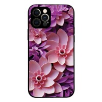 Θήκη Sonique 3D Flower Series για Apple iPhone 12 Pro Ροζ