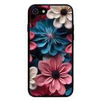 Θήκη Sonique 3D Flower Series για Apple iPhone 7 / iPhone 8 / iPhone SE 2020 / iPhone SE 2022 Ροζ 01