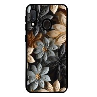 Θήκη Sonique 3D Flower Series για Samsung Galaxy A20e Γκρι