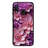 Θήκη Sonique 3D Flower Series για Samsung Galaxy A20e Ροζ