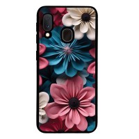 Θήκη Sonique 3D Flower Series για Samsung Galaxy A20e Ροζ 01