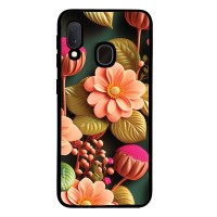 Θήκη Sonique 3D Flower Series για Samsung Galaxy A20e Σομόν