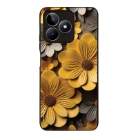 Θήκη Sonique 3D Flower Series για Realme C51 / Realme C53 / Realme Note 50 4G Κίτρινο