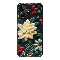Θήκη Sonique 3D Flower Series για Realme C51 / Realme C53 / Realme Note 50 4G Πράσινο