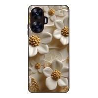 Θήκη Sonique 3D Flower Series για Realme C55 Λευκό