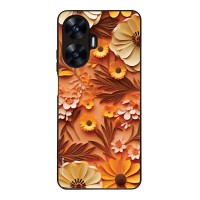 Θήκη Sonique 3D Flower Series για Realme C55 Πορτοκαλί