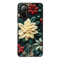Θήκη Sonique 3D Flower Series για Realme C67 4G Πράσινο