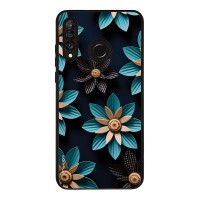 Θήκη Sonique 3D Flower Series για Huawei P30 Lite Γαλάζιο