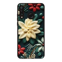 Θήκη Sonique 3D Flower Series για Huawei P30 Lite Πράσινο