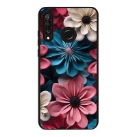 Θήκη Sonique 3D Flower Series για Huawei P30 Lite Ροζ 01