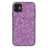 Θήκη Sonique Heart Series για Apple iPhone 11 Βιολετί
