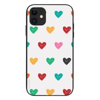 Θήκη Sonique Heart Series για Apple iPhone 11 Λευκό 02