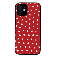Θήκη Sonique Heart Series για Apple iPhone 12 Κόκκινο
