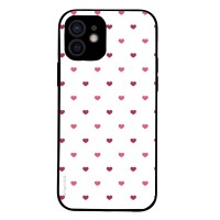 Θήκη Sonique Heart Series για Apple iPhone 12 Λευκό 01