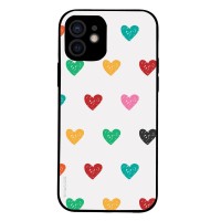 Θήκη Sonique Heart Series για Apple iPhone 12 Λευκό 02