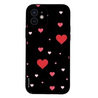 Θήκη Sonique Heart Series για Apple iPhone 12 Μαύρο